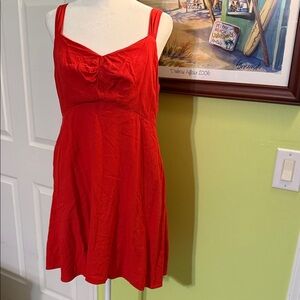 Old Navy Red Sleeveless Dress
